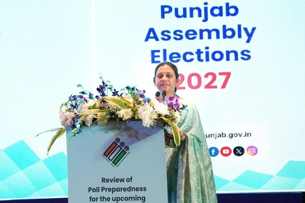 Delegation of Election Commission of India and BEL for Punjab Assembly Elections reviewed the FLC Workshop and the functioning of the implementing agencies