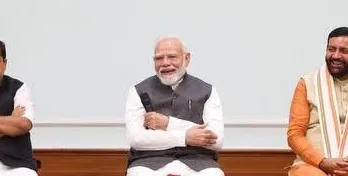 A delegation of Haryana Bharatiya Janata Party MLAs held an important meeting with Prime Minister Narendra Modi in New Delhi.