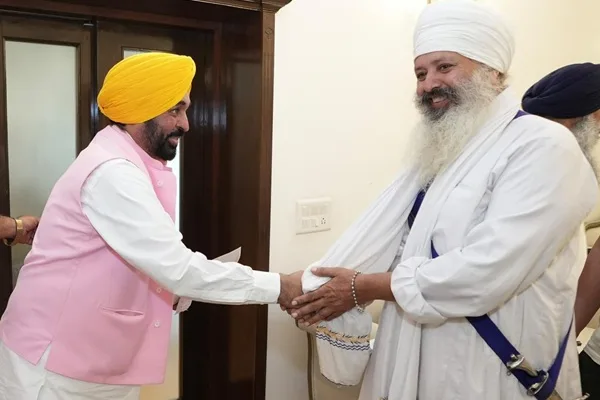 Dharam Yudh Morcha delegation meets Chief Minister Bhagwant Singh Mann