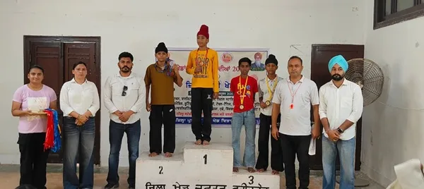 District level games under Sports Watan Punjab 2026 (Season-4) continue at Nehru Stadium, Faridkot
