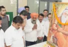 Flowers of homage were offered at Punjab Congress Bhawan on the occasion of the holy birth anniversary of Bhagwan Valmiki Ji.