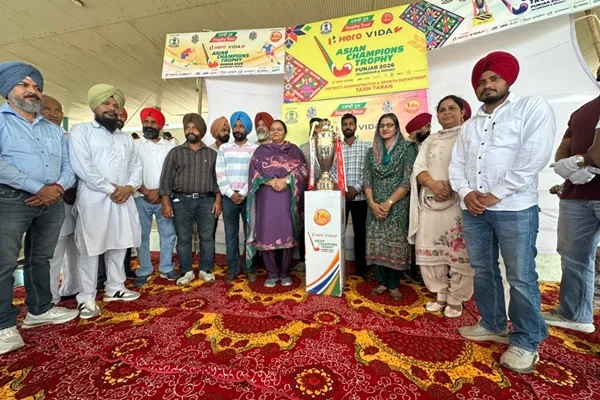 Hero Hockey Asian Champions Trophy-2026 Trophy Tour Receives Warm Welcome in Tarn Taran