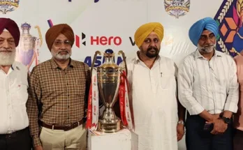 Hero Men's Asian Hockey Champions Trophy-2026 welcomed by MLA Ferozepur Urban S. Ranbir Singh Bhullar upon arrival in Ferozepur