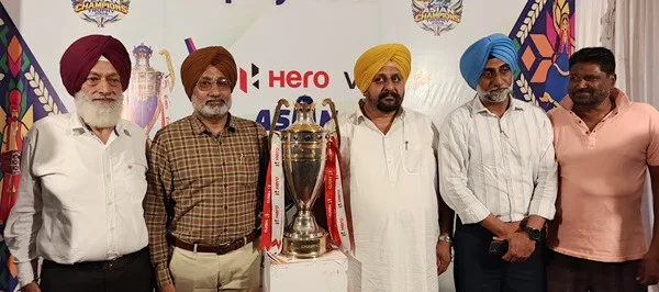Hero Men's Asian Hockey Champions Trophy-2026 welcomed by MLA Ferozepur Urban S. Ranbir Singh Bhullar upon arrival in Ferozepur