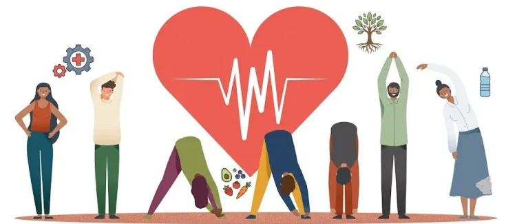 How much exercise is necessary daily to keep the heart healthy?