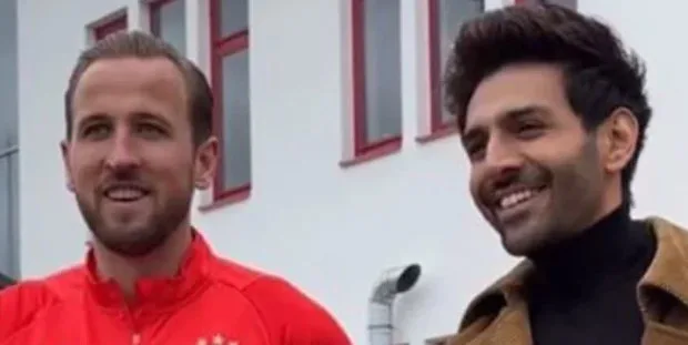 Kartik Aaryan congratulates Harry Kane on winning the Ballon d'Or