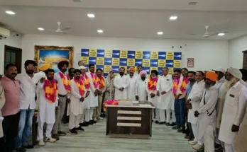 MLA Fazilka congratulates newly appointed office bearers of Aam Aadmi Party