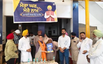 MLA Narinder Kaur Bharaj distributes ownership certificates to residents of five villages under ‘Mera Ghar Mere Naam’ scheme