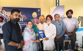 MLA Narinder Kaur Bharaj distributes property cards under 'Mera Ghar, Mere Naan' scheme in villages Thalesa and Harkishanpura