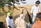 MLA Narinder Kaur Bharaj inaugurated the work of laying underground pipeline
