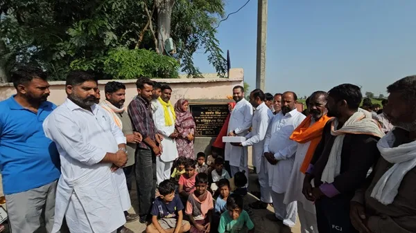 MLA S. Narinderpal Singh Sawna dedicates development works worth crores to the people in Fazilka constituency