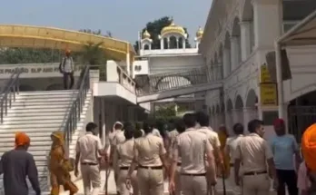 Modi's Delhi Police entered Gurdwara Bangla Sahib wearing shoes and bare head, violating the sanctity of the Guru Ghar: Kultar Singh Sandhwan