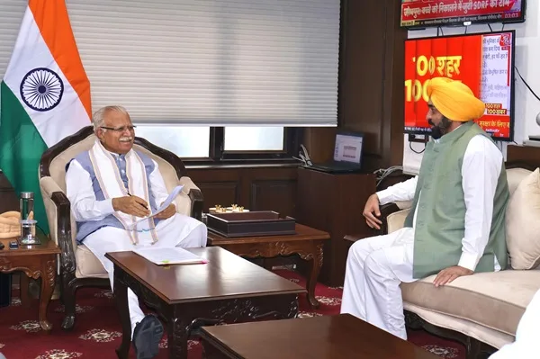 No power shortage will be allowed in Punjab, Chief Minister Bhagwant Singh Mann meets Union Power Minister