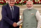 Prime Minister Narendra Modi held a high-level and comprehensive meeting with Swiss President Guy Parmelin