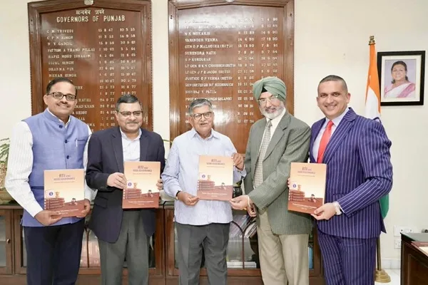 Punjab State Information Commission presents the book “RTI and Good Governance” to the Governor