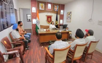 SDM Patti holds meeting with agriculture officers and cluster officers