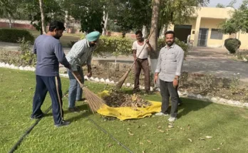 Under the "Swachhta Hi Seva" campaign, the District Defence Services Welfare Office conducted
